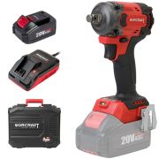 Аккумуляторный бесщеточный гайковёрт ударный WORCRAFT CIW‑S20LiBM‑450