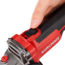 Аккумуляторная бесщеточная шлифмашина угловая WORCRAFT CAG-S20LIBH‑125B