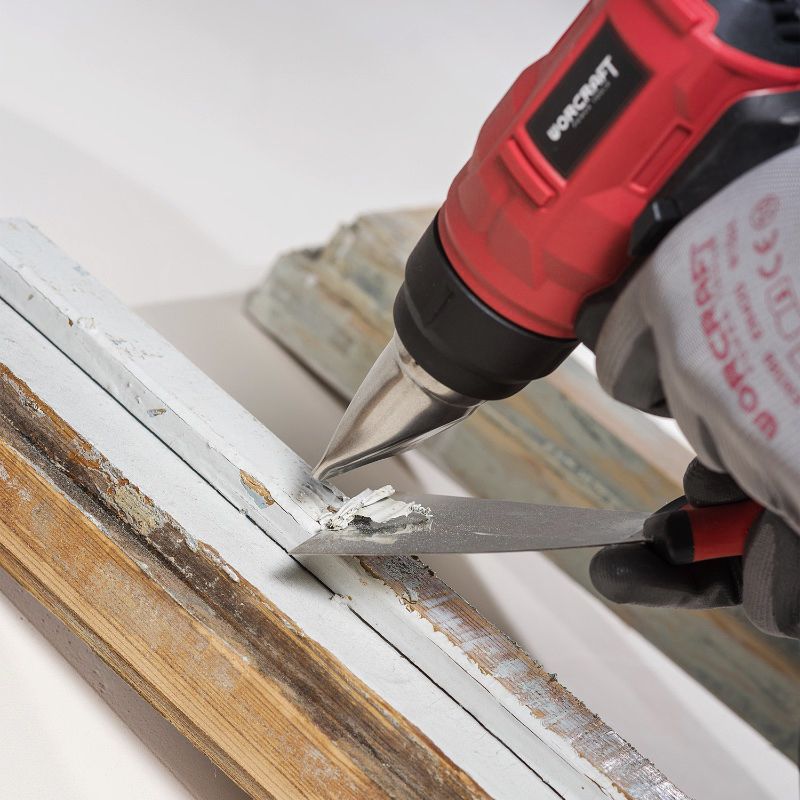 Аккумуляторный фен промышленный WORCRAFT CHG-S20Li