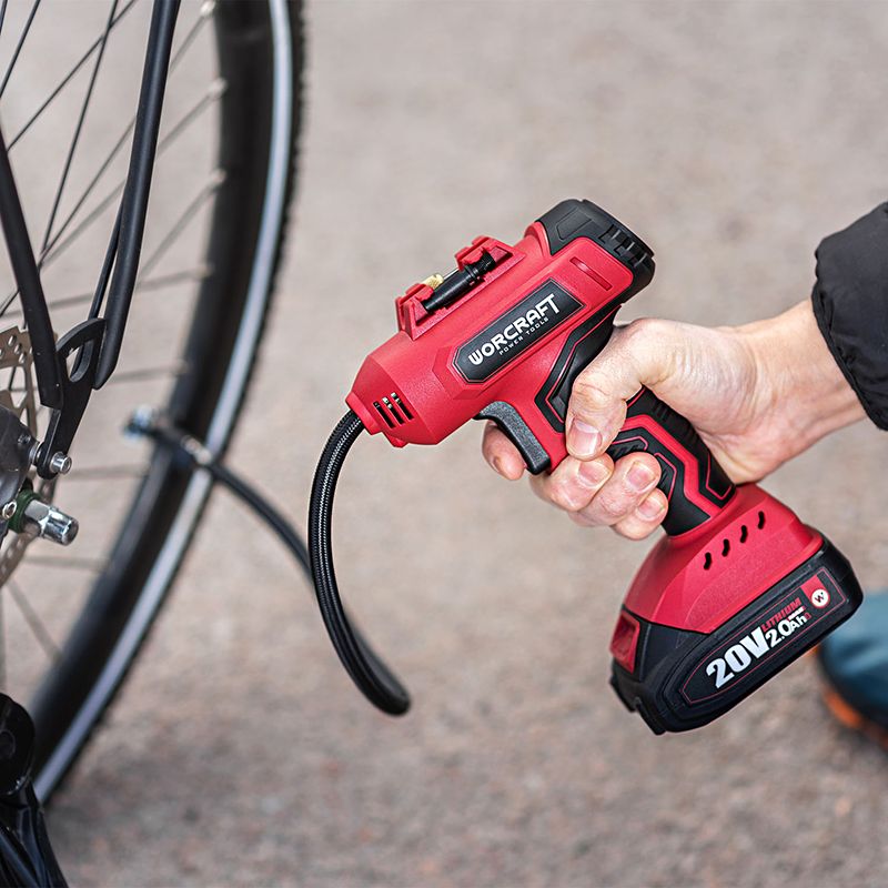 Аккумуляторный компрессор воздушный WORCRAFT CAC-S20LiG