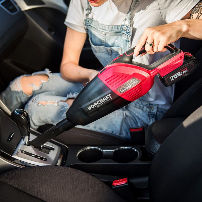 Аккумуляторный пылесос ручной WORCRAFT CPVC-S20Li