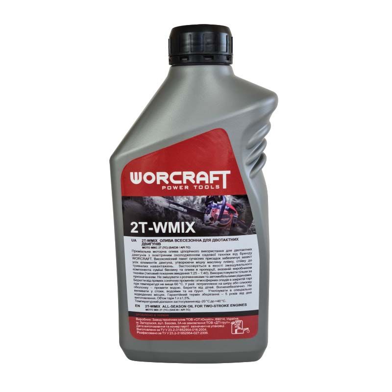 Масло для двухтактных двигателей WORCRAFT 2T-WMIX