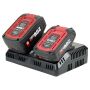 Зарядний пристрій подвійний WORCRAFT CLC-20V-2.4DN