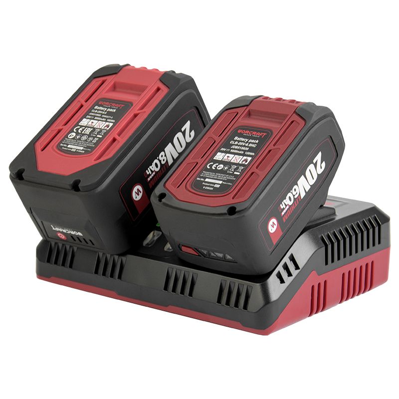Быстрое зарядное устройство двойное WORCRAFT CLC-20V-4.5D
