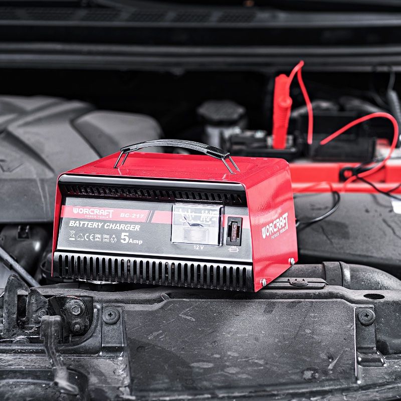 Зарядное устройство для автомобильных аккумуляторов WORCRAFT BC-217
