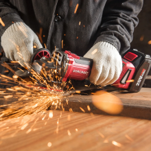 Аккумуляторная бесщеточная шлифмашина угловая WORCRAFT CAG‑S20LIBH-125