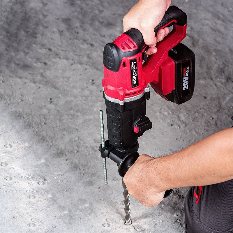 Аккумуляторный перфоратор WORCRAFT CRH-S20LiT