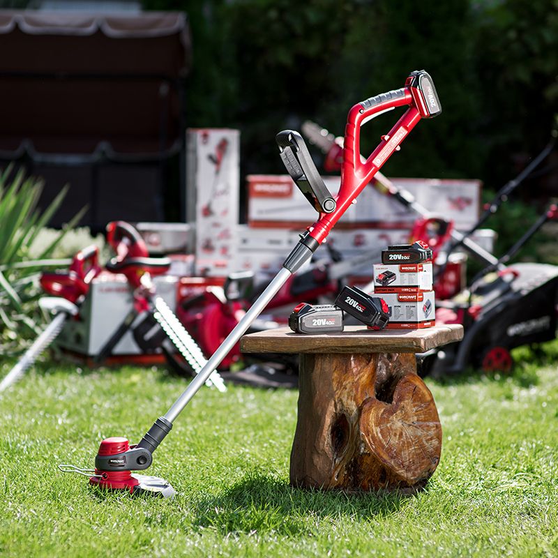 Аккумуляторный триммер для травы WORCRAFT CGT-S20LiDB