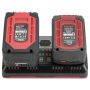 Быстрое зарядное устройство двойное WORCRAFT CLC-20V-4.5D