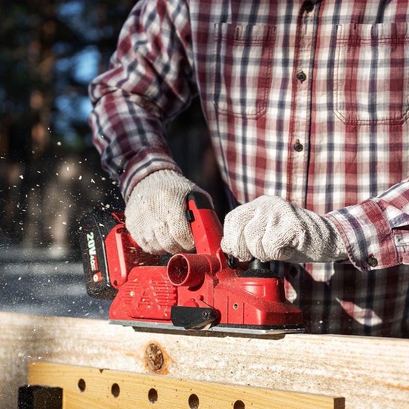 Аккумуляторный бесщеточный рубанок WORCRAFT CEP-S20LiB