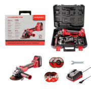 Аккумуляторная бесщеточная шлифмашина угловая WORCRAFT CAG-S20LIBH‑125B