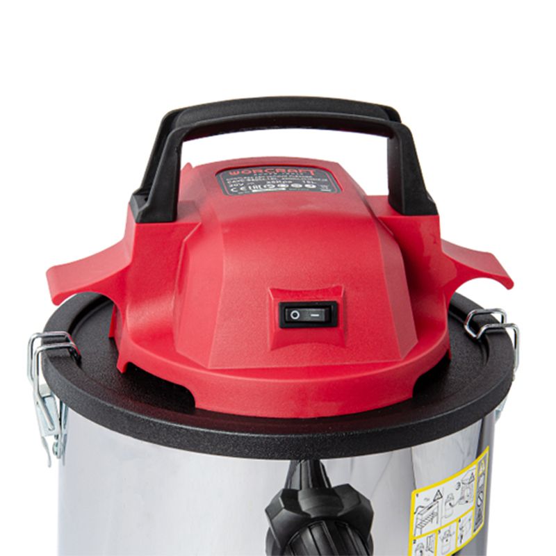 Аккумуляторный строительный пылесос WORCRAFT CAVC-S20Li-18L