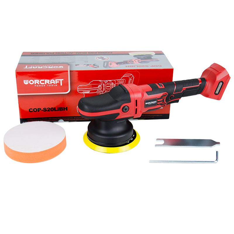 Аккумуляторная бесщеточная полировальная машина WORCRAFT COP‑S20LiBH