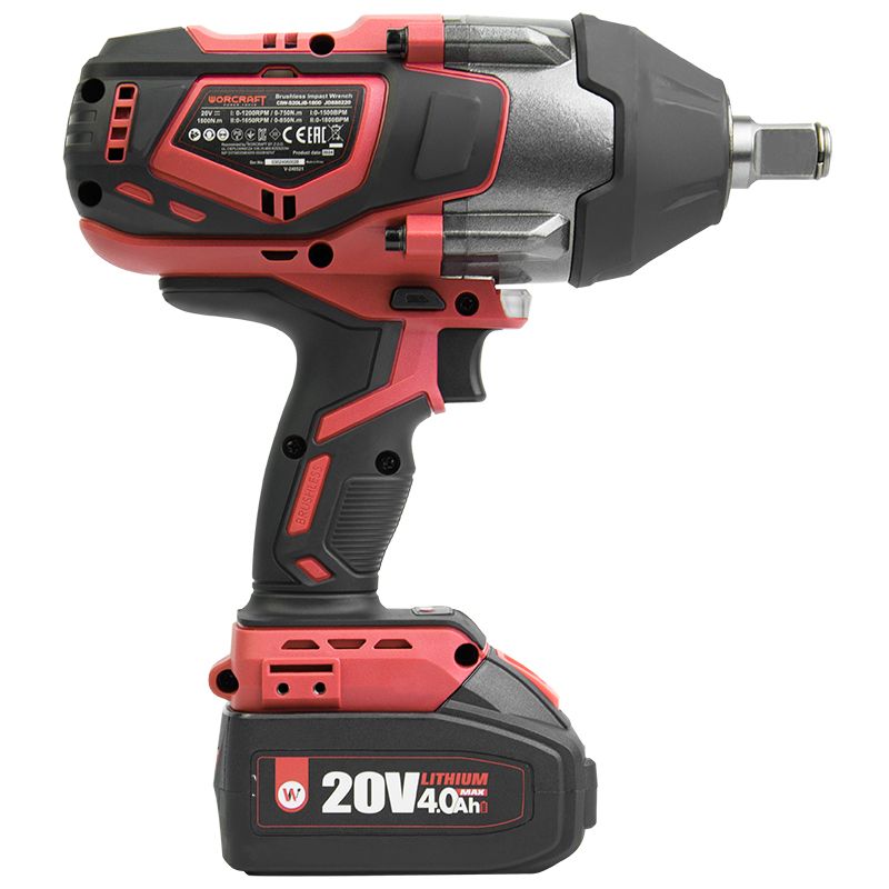 Аккумуляторный бесщеточный гайковерт WORCRAFT XCUBE007