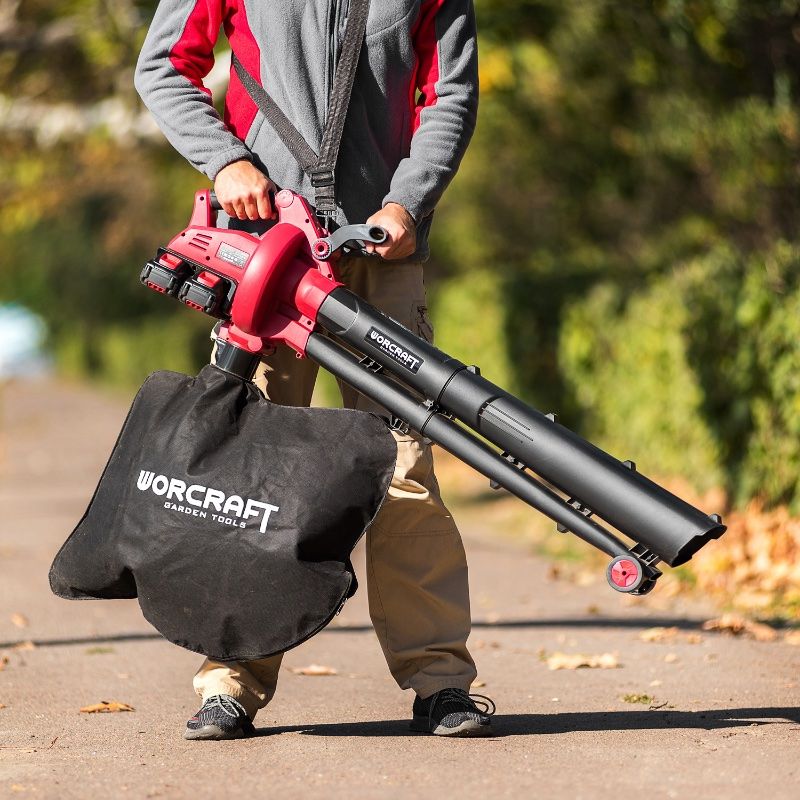 Аккумуляторный садовый пылесос WORCRAFT CLBV-S40Li