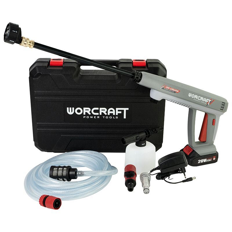 Аккумуляторная мойка высокого давления WORCRAFT CPC-S20LiDM