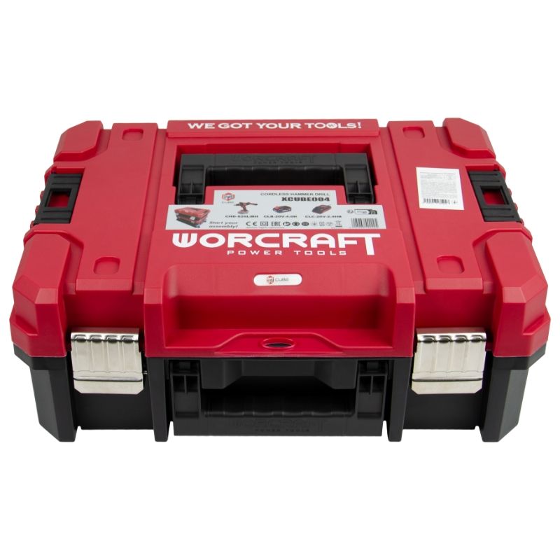 Аккумуляторный бесщеточный шуруповерт WORCRAFT XCUBE004