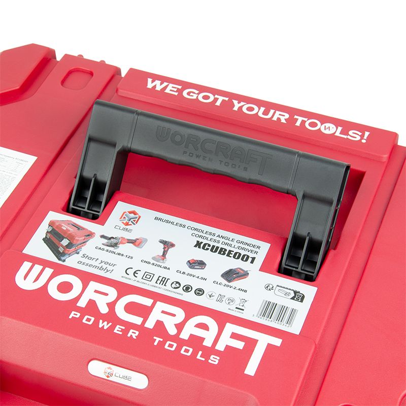 Набор инструмента WORCRAFT XCUBE001