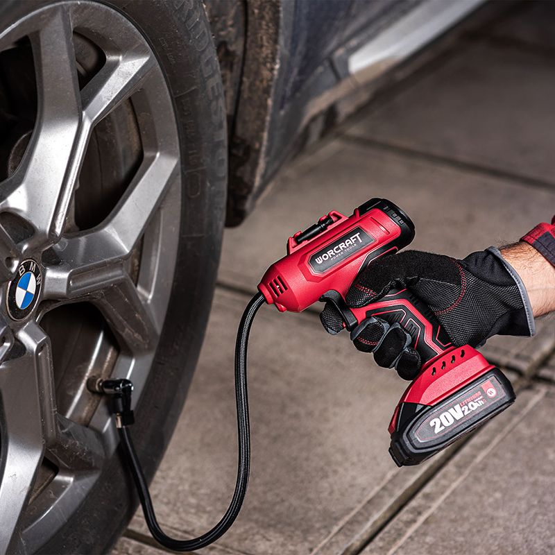 Аккумуляторный компрессор воздушный WORCRAFT CAC-S20LiG