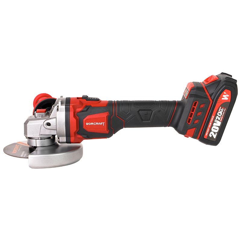 Аккумуляторная бесщеточная шлифмашина угловая WORCRAFT CAG‑S20LiBEM‑125