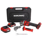 Аккумуляторная бесщеточная шлифмашина угловая WORCRAFT CAG‑S20LiBEM‑125