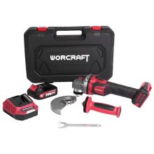 Аккумуляторная бесщеточная шлифмашина угловая WORCRAFT CAG‑S20LiBEM‑125