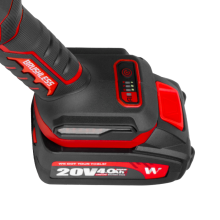 Аккумуляторная бесщеточная шлифмашина угловая WORCRAFT CAG‑S20LiBF-125