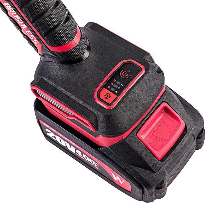 Аккумуляторная бесщеточная шлифмашина угловая WORCRAFT CAG‑S20LiBM-125