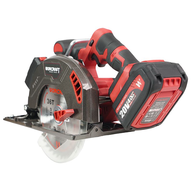 Аккумуляторная бесщеточная циркулярная пила WORCRAFT CCS-S20LiB