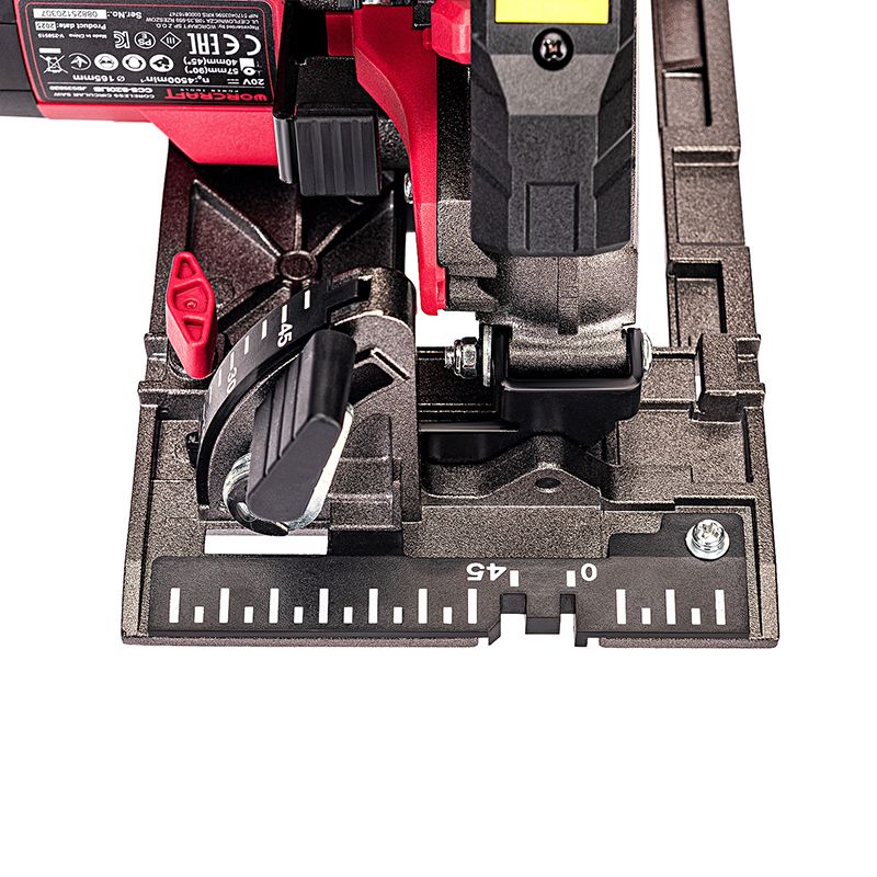 Аккумуляторная бесщеточная циркулярная пила WORCRAFT CCS-S20LiB