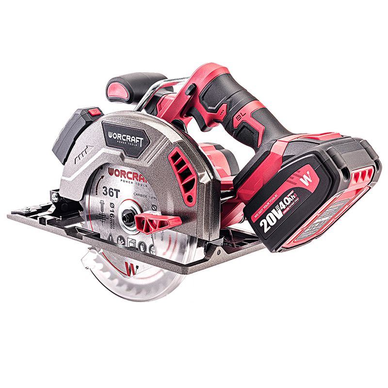 Аккумуляторная бесщеточная циркулярная пила WORCRAFT CCS-S20LiB
