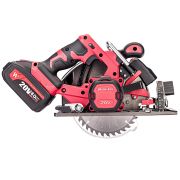 Акумуляторна безщіткова циркулярна пила WORCRAFT CCS-S20LiB