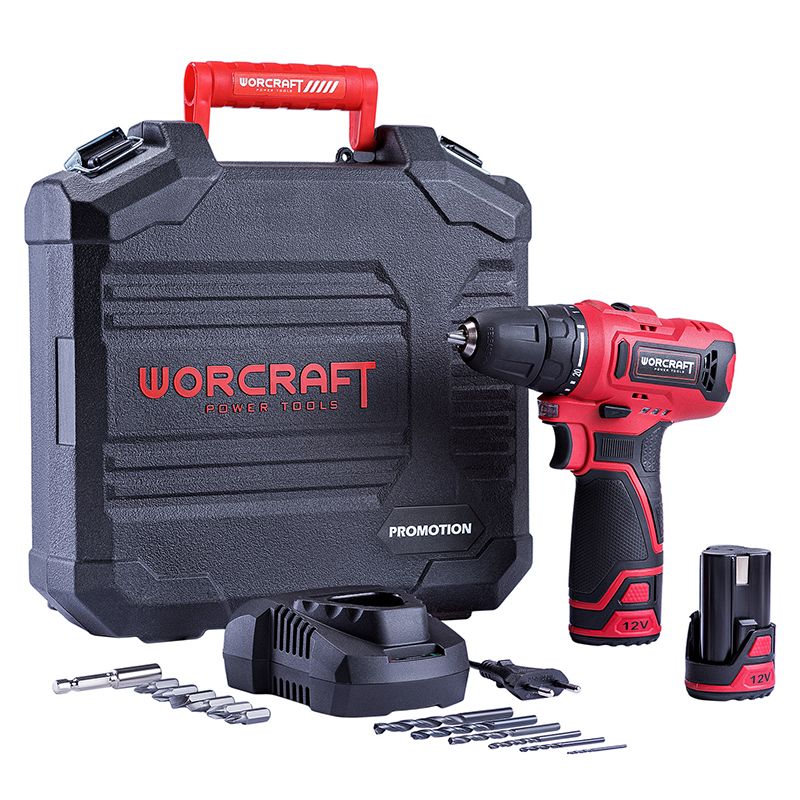Аккумуляторный шуруповерт WORCRAFT CD-12LiA