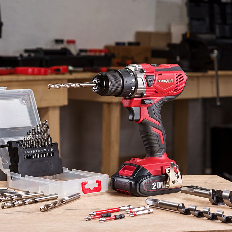 Аккумуляторный шуруповерт WORCRAFT CD-S20LiWB