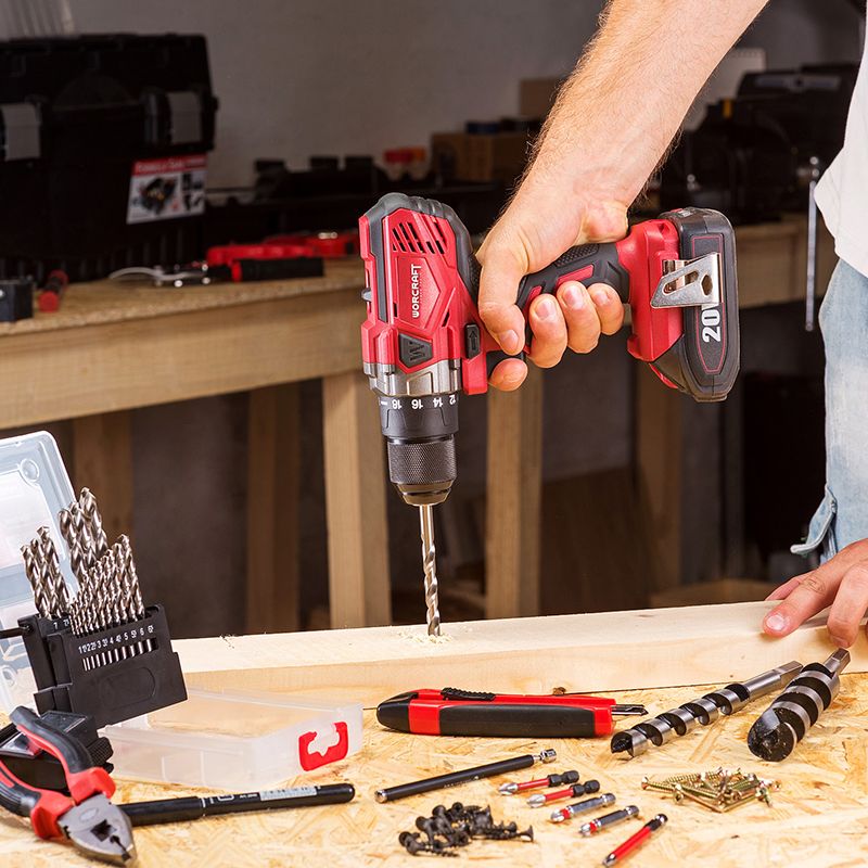 Аккумуляторный шуруповерт WORCRAFT CD-S20LiWB