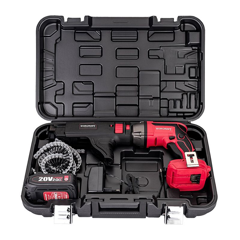 Аккумуляторный бесщеточный шуруповерт ленточный WORCRAFT CDIS‑S20LiBM