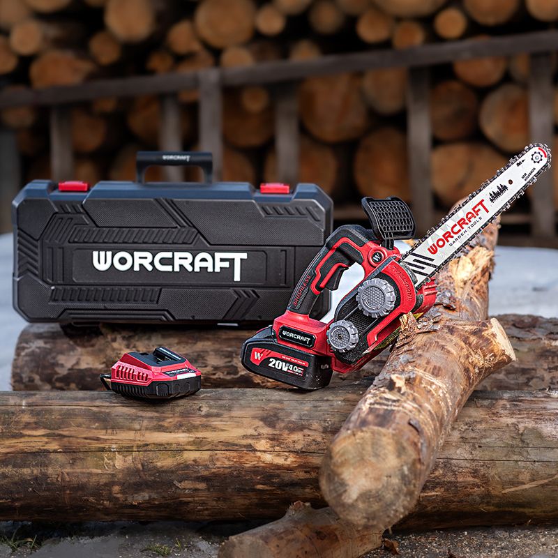 Аккумуляторная бесщеточная пила цепная WORCRAFT CGC-S20LiBAM