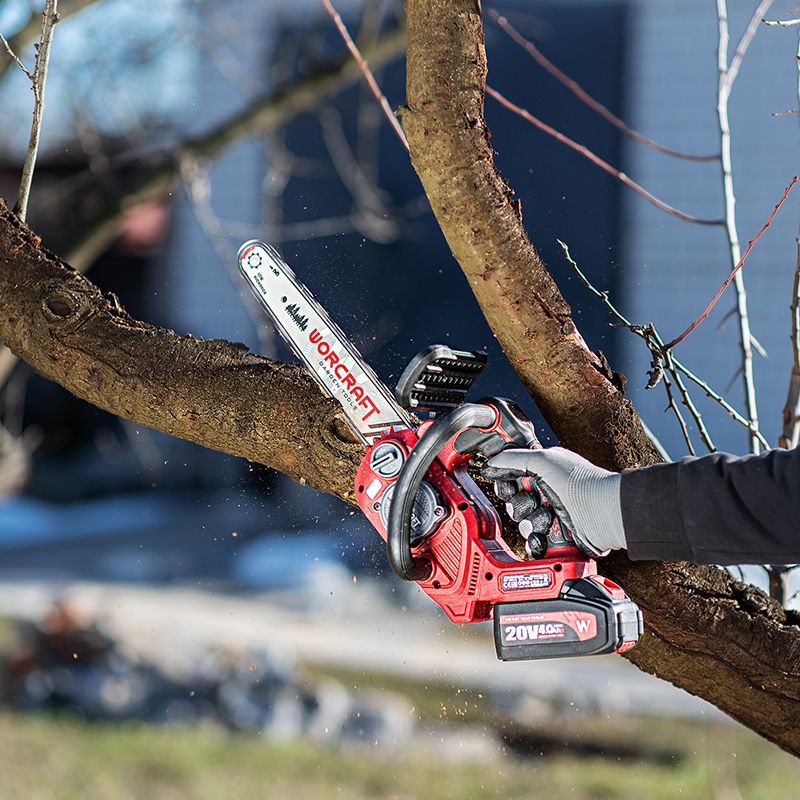 Аккумуляторная бесщеточная пила цепная WORCRAFT CGC-S20LiBA