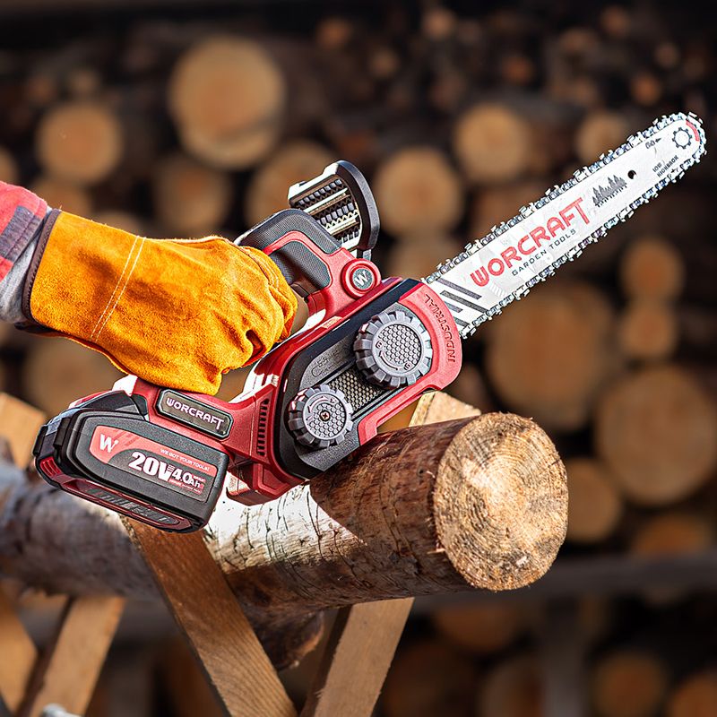 Аккумуляторная бесщеточная пила цепная WORCRAFT CGC-S20LiBAM