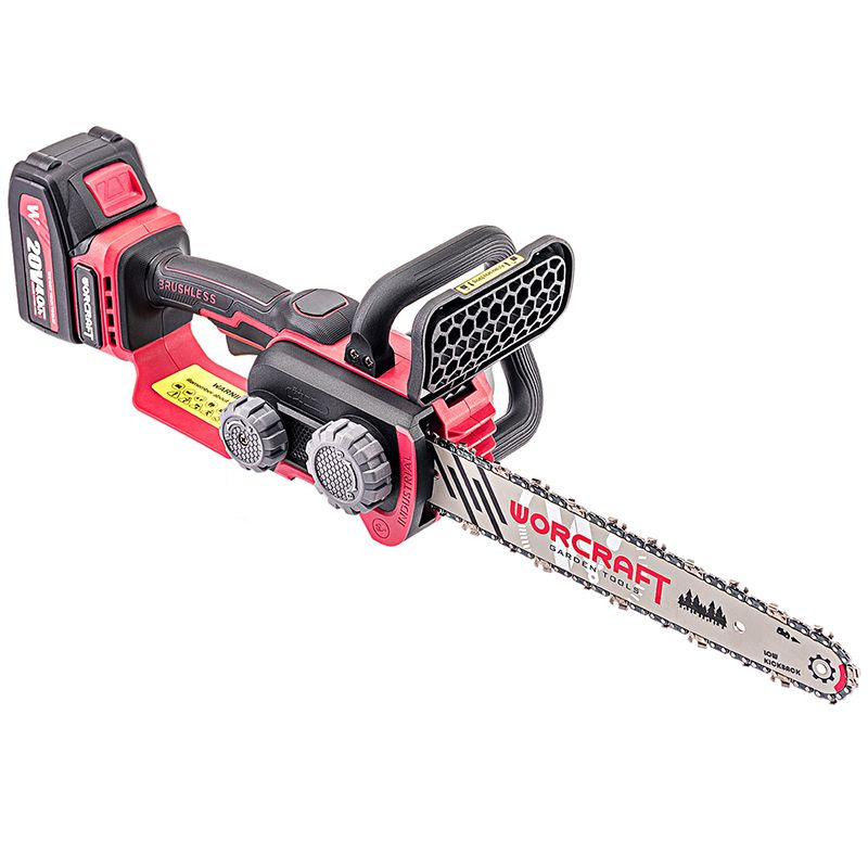 Акумуляторна безщіткова пила ланцюгова WORCRAFT CGC-S20LiBD