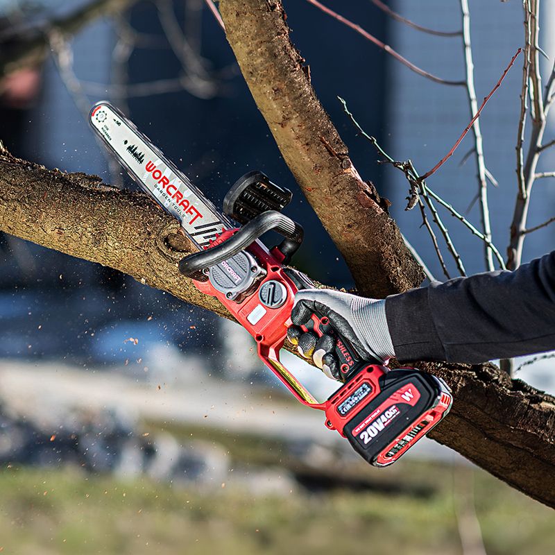 Аккумуляторная бесщеточная пила цепная WORCRAFT CGC-S20LiBDM