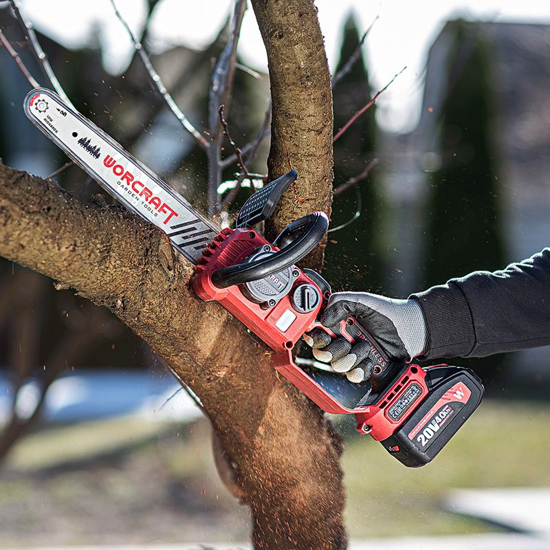 Аккумуляторная бесщеточная пила цепная WORCRAFT CGC-S20LiBDM