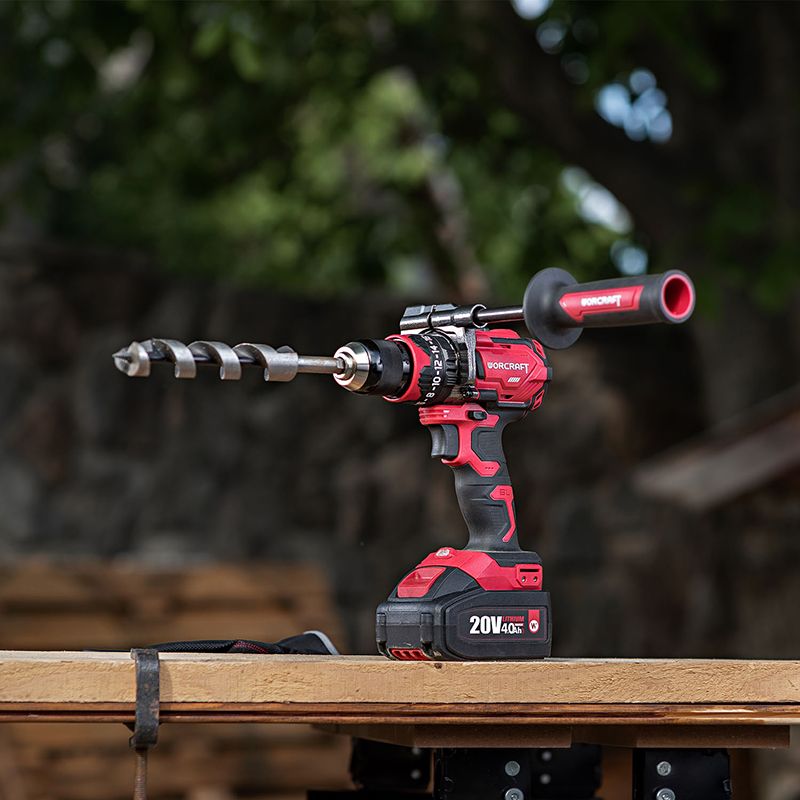 Аккумуляторный бесщеточный шуруповерт WORCRAFT CHD‑S20LiBH