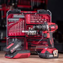 Аккумуляторный бесщеточный шуруповерт WORCRAFT CHD-S20LiBAS