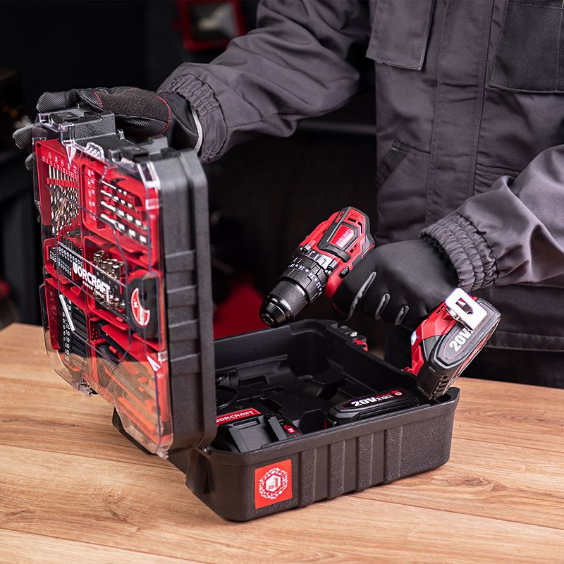 Аккумуляторный бесщеточный шуруповерт WORCRAFT CHD-S20LiBAS