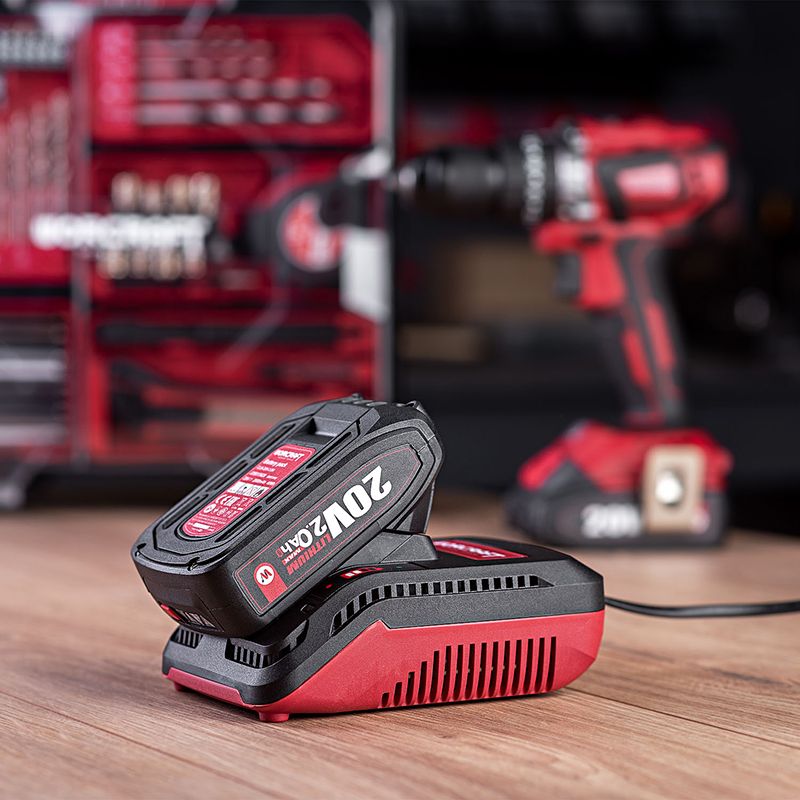 Аккумуляторный бесщеточный шуруповерт WORCRAFT CHD-S20LiBAS