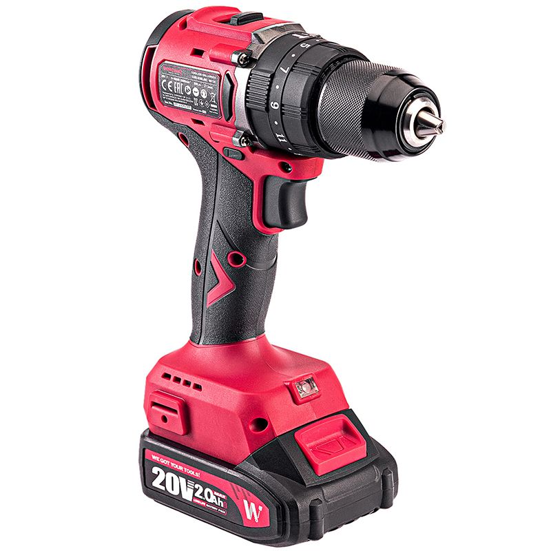 Акумуляторний безщітковий шуруповерт WORCRAFT CHD-S20LiBC