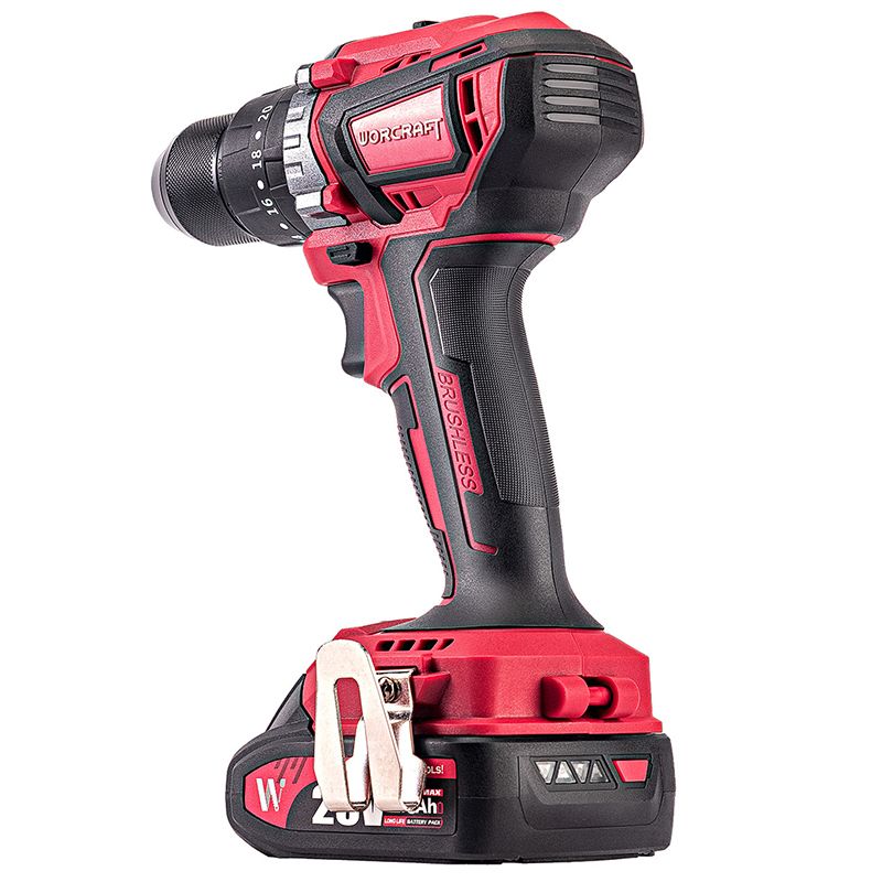 Акумуляторний безщітковий шуруповерт WORCRAFT CHD-S20LiBE