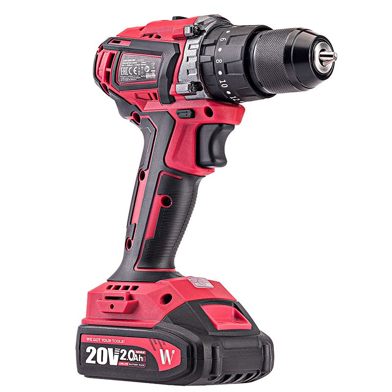 Аккумуляторный бесщеточный шуруповерт WORCRAFT CHD-S20LiBP