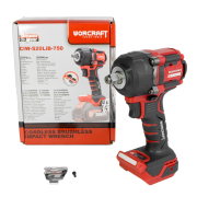 Акумуляторний безщітковий гайковерт ударний WORCRAFT CIW-S20LiB-750